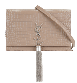 Kate Wallet on Chain, Leather, Beige, S/DB, 4*